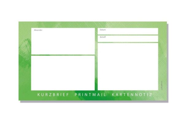LUMA Kurzbrief Formulare, 100 St.