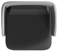 rocada Besprechungsecke Soft Seating schwarz, grau grau Stoff 71,0 x 65,0 x 133,0 cm, 1 St.