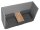 rocada 2-Sitzer Besprechungsecke Soft Seating schwarz, grau grau Stoff 200,0 x 68,0 x 137,0 cm, 1 St.