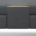rocada 2-Sitzer Besprechungsecke Soft Seating schwarz, grau grau Stoff 200,0 x 68,0 x 137,0 cm, 1 St.