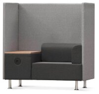 rocada Besprechungsecke Soft Seating schwarz, grau grau...