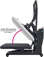 plottiX iXpress Pro Transferpresse 38,0 x 38,0 cm, 1 St.