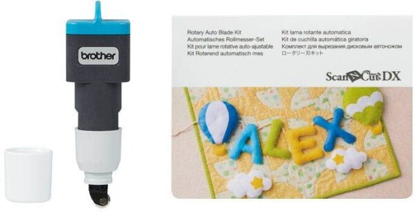 brother CADXRBKIT1 Kit mit Automatik-Rollmesser für Schneideplotter, 1 St.