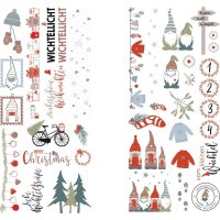 Rayher Dekoartikel Transferfolie Nordic Winter mehrfarbig...