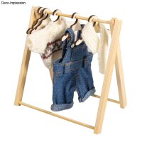 Rayher Dekoartikel natur Wichtel Mini Kleiderständer, 1 Set