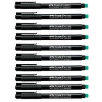 FABER-CASTELL MULTIMARK 1513 Folienstifte schwarz 0,6 mm...