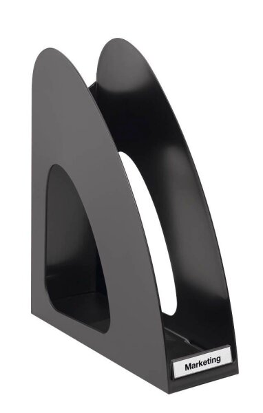 HAN Stehsammler TWIN 1610-13D schwarz Kunststoff, DIN A4, 1 St.