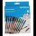 DONAU Glitzer Gelschreiber transparent 1,0 mm, Schreibfarbe: farbsortiert, 12 St.