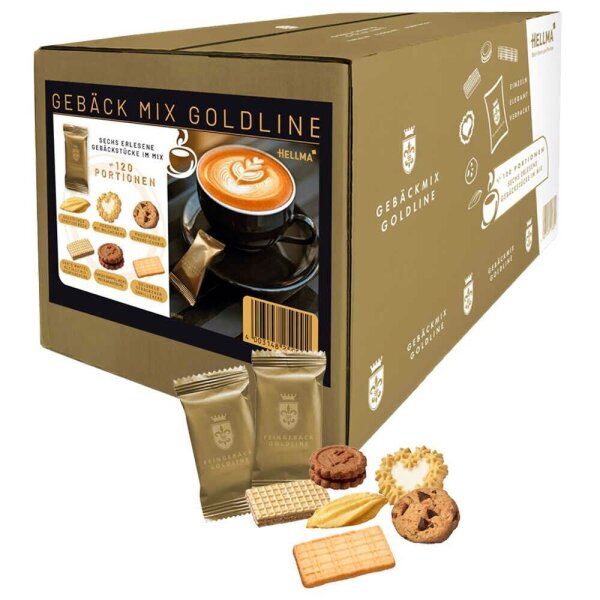 HELLMA Goldline Gebäck 860,0 g, 120 St.