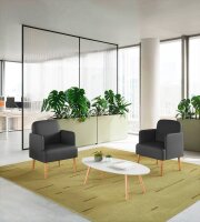 meet powered by PAPERFLOW Besuchersessel Brooks...