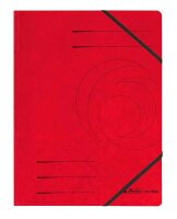 herlitz Eckspanner easy orga DIN A4 rot, 5 St.