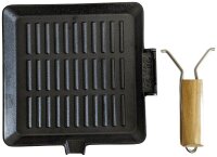 qteck Grillpfanne 24,0 x 24,0 cm, 1 St.