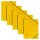 herlitz Eckspanner easy orga DIN A4 gelb, 5 St.