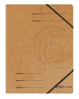 herlitz Eckspanner easy orga DIN A4 braun, 5 St.