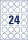 AVERY Zweckform Etiketten L3415-100 weiß 40,0  x 40,0 mm, 100 Blatt