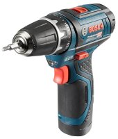 BOSCH Professional GSR 12V-15 Akku-Bohrschrauber-Set 12,0 V, mit 2 Akkus
