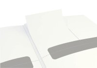 LEITZ Notizbuch Complete DIN A4 kariert, schwarz Hardcover 160 Seiten, 1 St.