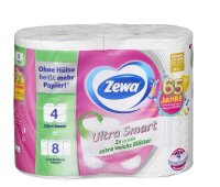 Zewa Toilettenpapier Ultra Smart 4-lagig, 4 Rollen