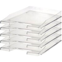 HAN Briefablagen Junior transparent DIN A4, 5 St.