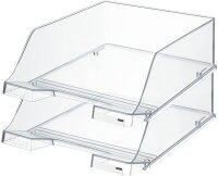 HAN Briefablagen XXL transparent DIN A4, 2 St.