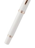 Pelikan Souverän M600 Kolbenfüller weiß/rose-gold F (fein), 1 St.