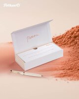 Pelikan Kugelschreiber Souverän K600 weiß/rose-gold, Schreibfarbe: schwarz, 1 St.