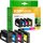 KMP Gold schwarz, cyan, magenta, gelb Druckerpatrone kompatibel zu HP 963XL (3YP35AE), 4er-Set