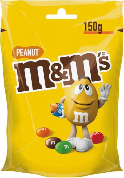 m&ms PEANUT Schokobonbons 150,0 g, 1 St.