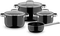WMF Topf-Set Fusiontec® Mineral Pro schwarz 4-tlg., 4...