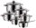 WMF Topf-Set Quality One silber 6-tlg., 6 Set