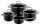 WMF Topf-Set Silit Silargan® Elegance schwarz 4-tlg., 4 Set