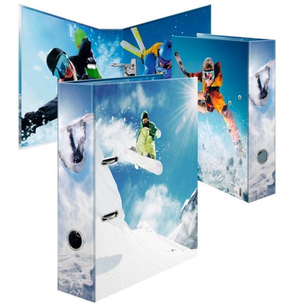 HERMA Motivordner Wintersport 7,0 cm DIN A4, 1 St.