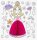 HEYDA 3D Prinzessin Malset farbsortiert, 1 St.