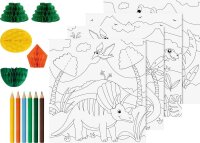 HEYDA 3D Dinosaurier Malset farbsortiert, 1 St.