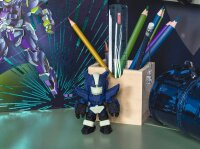 BRUNNEN Radiergummi ROBOT HERO blau, 1 St.