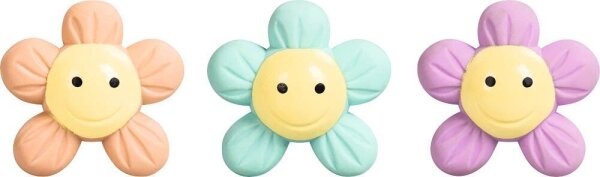 BRUNNEN Radiergummi Happy Hippie 3D farbsortiert, 1 St.
