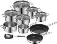WMF Kochgeschirr-Set Silit Alicante silber 10-tlg., 10 Set