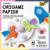 folia Faltblätter Origami mehrfarbig 500 Blatt
