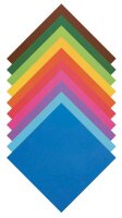 folia Faltblätter Origami mehrfarbig 500 Blatt