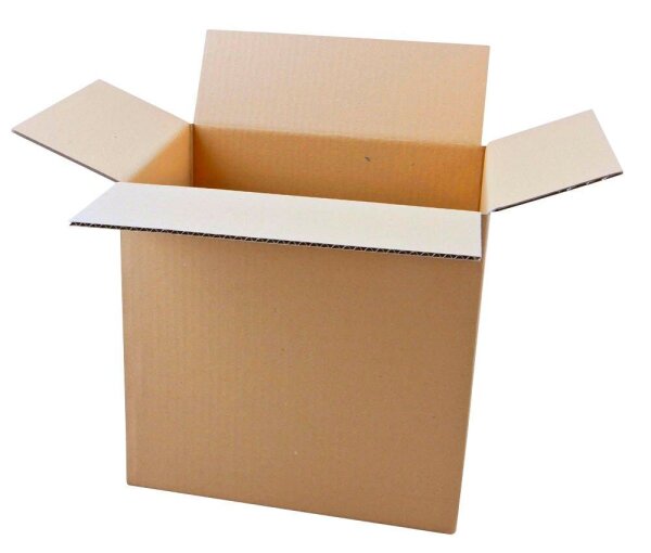 Nestler Wellpapp-Faltkartons 1-wellig braun 31,5 x 22,5 x 32,7 cm Außenmaß, 20 St.