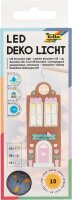folia LED Dekoleuchten transparent, 10 St.