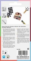 folia Klettpunkte schwarz, weiß, 30 St.