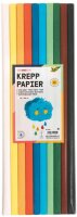 folia Krepppapier BASIC farbsortiert 32 g/qm 10 Rollen