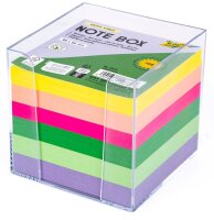 folia Zettelbox HAPPY VIBES transparent inkl. 700...