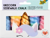 folia Einhorn Straßenmalkreide farbsortiert 5 St.