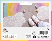 folia Einhorn Straßenmalkreide farbsortiert 5 St.