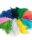 folia Federn mehrfarbig Flauschfedern MIX BUNT 100 g, 1 Pack