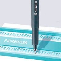STAEDTLER pigmentliner 308 Fineliner schwarz 0,1 mm, 1 St.