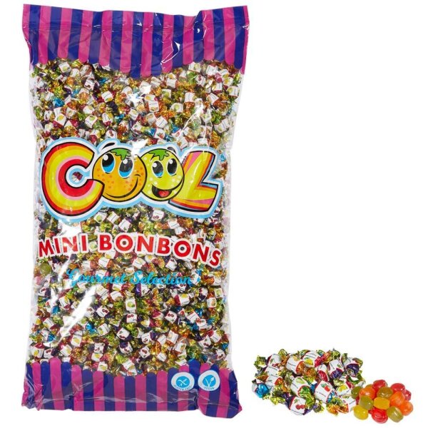 COOL MINIBONBONS Bonbons 1500 St./ 3,0 kg, 1 St.