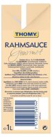 THOMY® Rahmsauce 1,0 l  ( 12304286 )